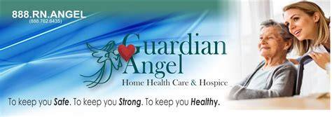 illustrative depiction of guardian angel and patient care