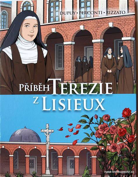 Mapa s místy života Terezie z Lisieux