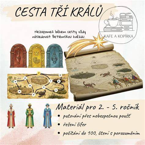 Masky Tří králů a koledníci