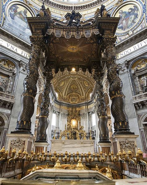 bernini baldachýn in situ