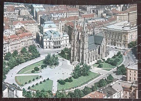 Kostel Ludmily dominantní náměstí Mír