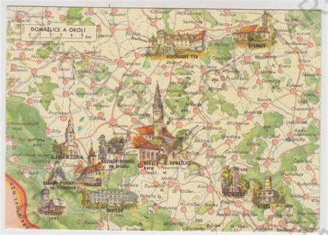 mapa okolí kostela a dopravní spojení