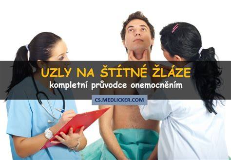 Infografika o štítné žláze a chirurgii