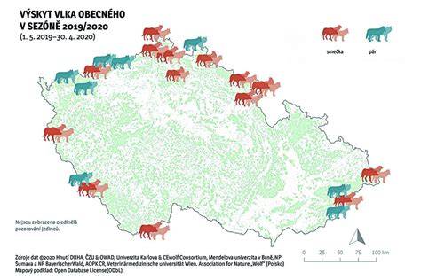 Mapa vlivů hebrejských číslic a šelmy