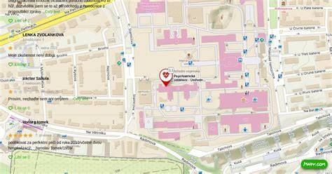 ilustrační mapa praha neuropsychiatrie