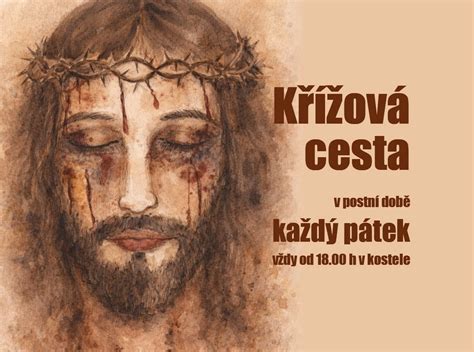 obrázková ilustrace křížové cesty
