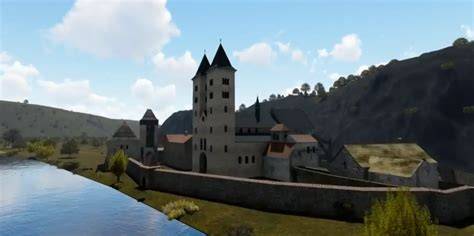 3D model a rekonstrukce Ostrova a kláštera