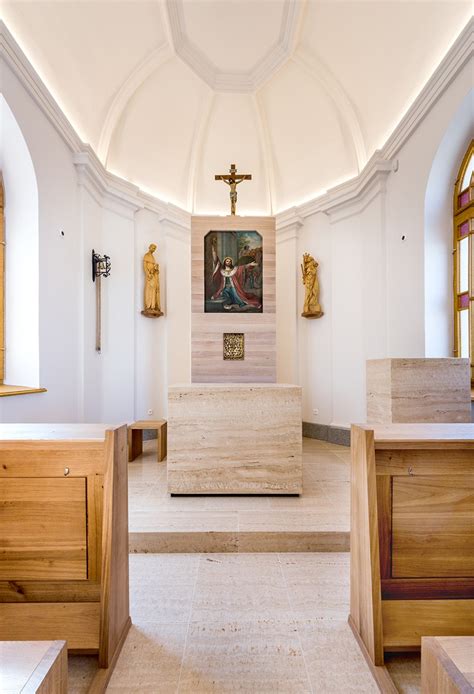 kaple svatého Václava Kudlov interiér a exteriér