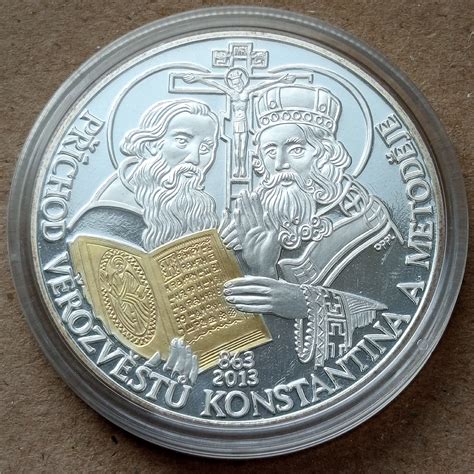 pamětní medaile Cyril Metoděj ilustrace