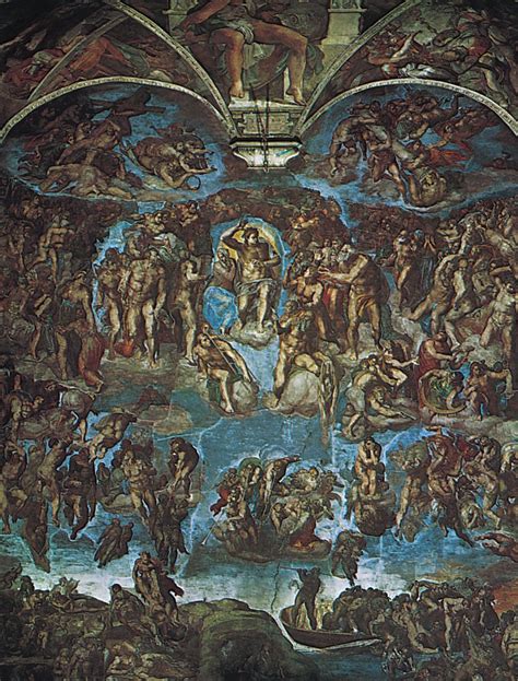 Detaily Cavalliniho Last Judgment