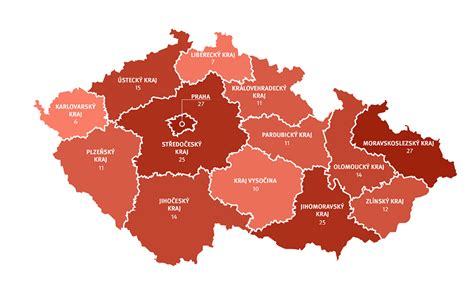 Mapa pracovišť léčby bolesti v ČR