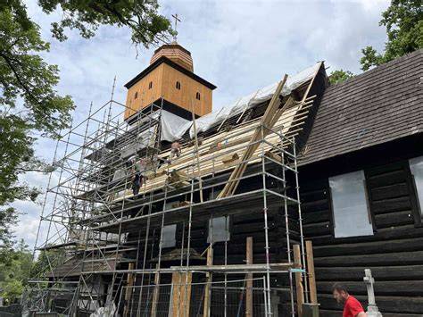 konstrukce dřevěného kostela podkarpatská architektura