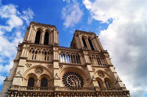 Notre-Dame gotická architektura panorama