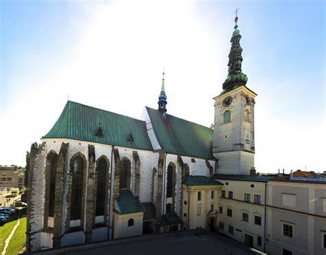 Povýšení svatého Kříže sloup Nejsvětější Trojice Kadani