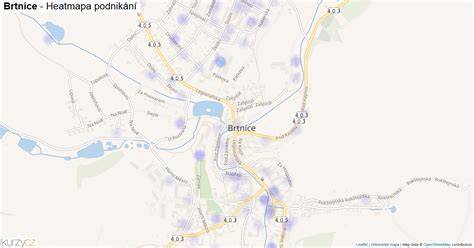 mapa farnosti Brtnice u Jihlavy