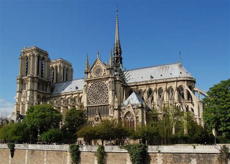 plán úprav okolí Notre-Dame a zelené plochy