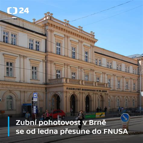zubní pohotovost brno plán a modernizace