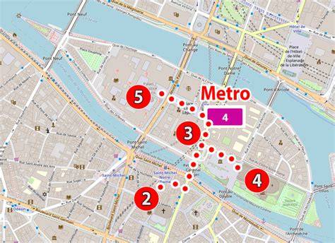 Vystihující mapa mezinárodních sbírek na Notre-Dame