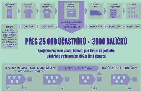 Infografika postupů vyřizování balíků