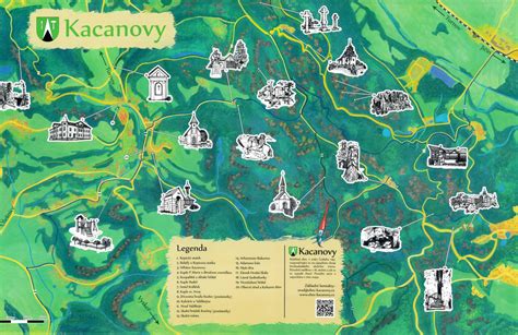 mapa lokality kapličky a okolí