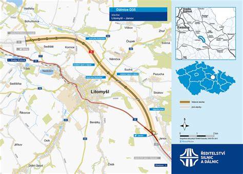 Litomyšl mapa piaristické kolégie