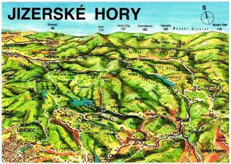 mapa klášterní areál Hejnice