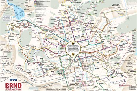 Mapa regionů a síť pohybu osob