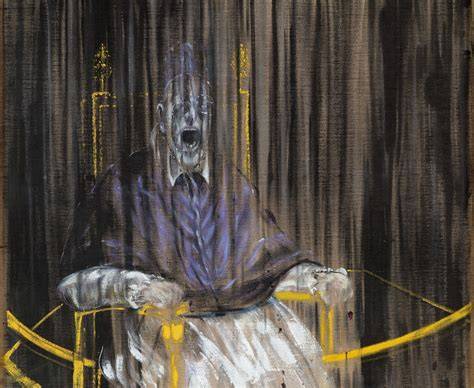 Francis Bacon studie autoportrétu 1981 Bilbao