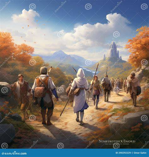 illustration of Moravian pilgrimage route