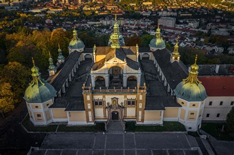 poutní místo Svatá Hora architektura a schodiště