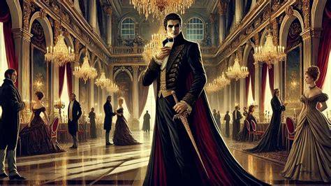 ilustrace postav z Monte Cristo