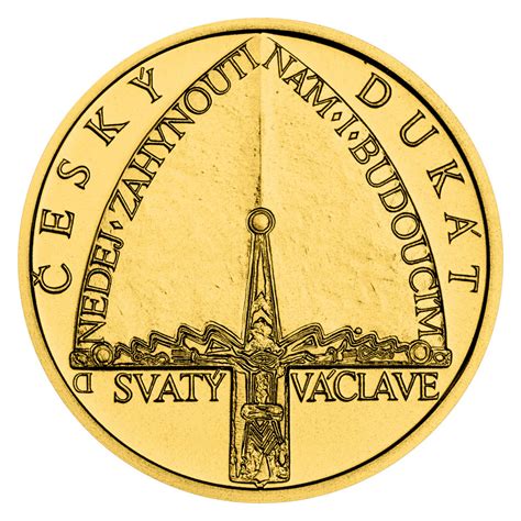 Historický záběr svatováclavských dukátů