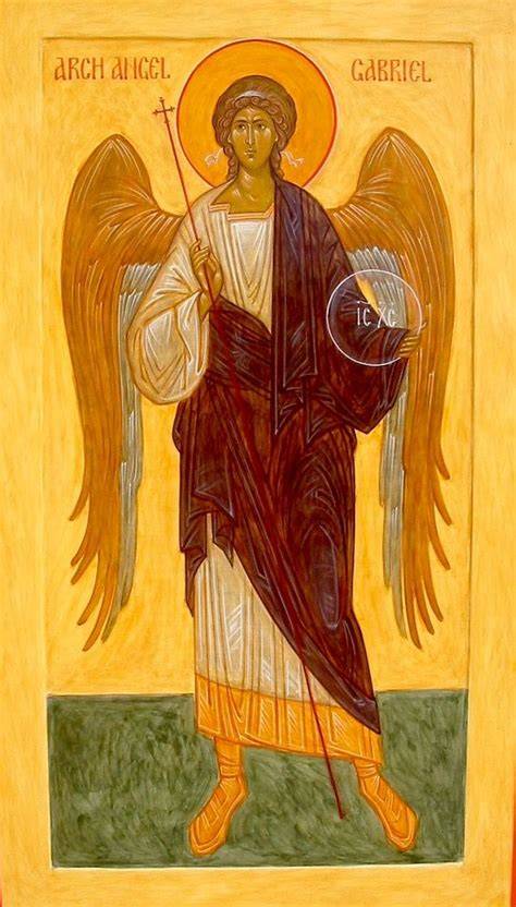 archandel Gabriel zjevení komunikace