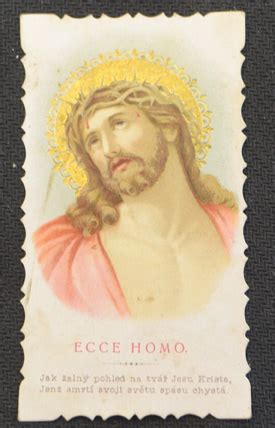 Obrázek zpackaného restaurování Ecce Homo