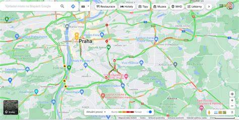 mapa dopravní situace hora svatého sebastiana