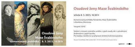 obrazovka s lunetami Maxe Švabinského a Octárnou