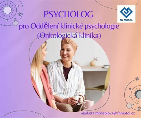 Infografika o systému klinické psychologie ve FN Motol a FN Brno