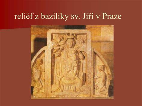 reliéfy kláštera sv. Jiří v Praze