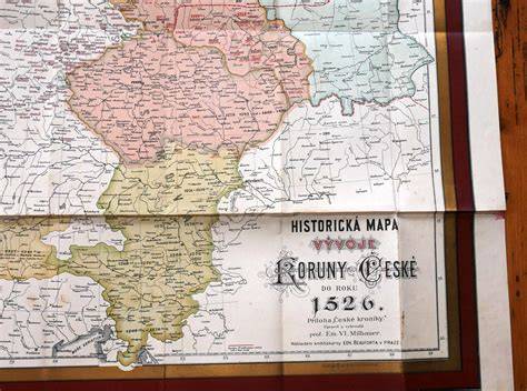 Historická mapa Trhových Svin