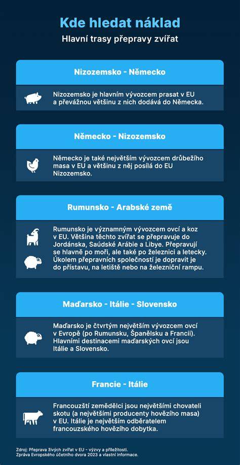 infografika o poslaní zvířat a jejich původu