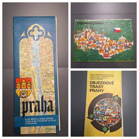 ilustrativní mapa poutní trasy Prahy