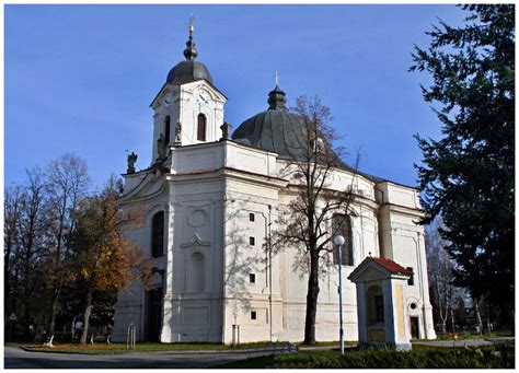 barokní chrám v Dobré Vodě