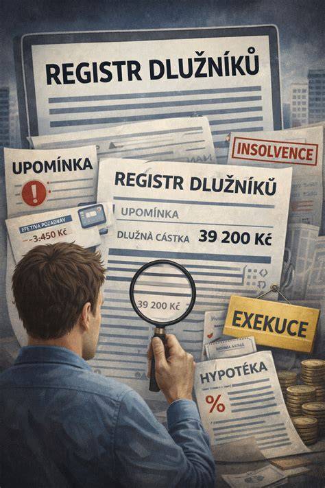 Infografika: Jak funguje bonita a registr dlužníků