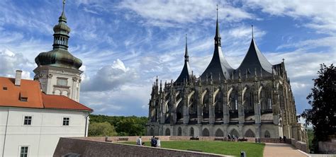 Kostel sv. Barbory Kutná Hora - historické záběry