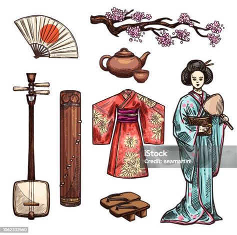 ilustrace haiku a japonské kultury
