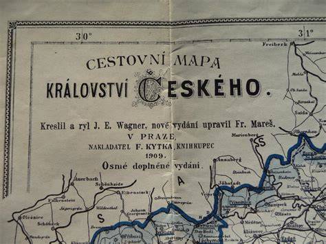 mapa klíčových míst českého zločinu