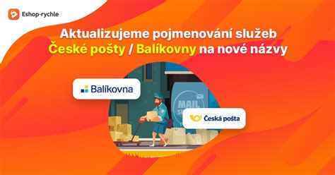 Infografika rozšířených služeb České pošty