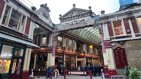 Leadenhall Market inspirace pro Bradavice