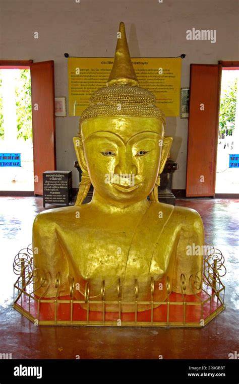 phuket wat phra thong half buried buddha image