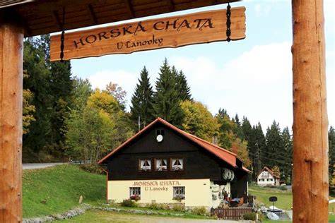 mapa oblasti Horská chata U svaté Anny
